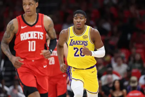 八村壘打瘋了！單節6投6中砍16分　火箭防線崩塌、湖人G3就要聽牌