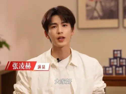 ▲張凌赫接受央視專訪，親自談到近況。（圖／翻攝自微博）