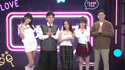 ▲阿樂（右2）被指可能遇上死劫，對此命理師伊森（右1）解釋這在八字中稱為「應客死傷」，代表判斷力和反應比較差，開車等需要專注的事情要特別小心。（圖／戀愛熊天秤提供）