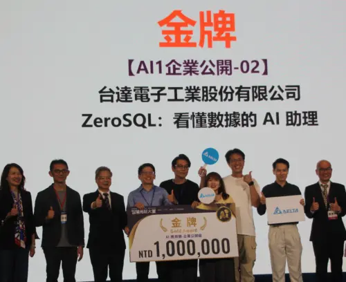 智慧創新大賞發出百萬獎金　龔明鑫：明年邀衛福部、農業部加碼