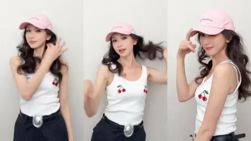 ▲林志玲化煙燻妝大跳抖音，粉絲拱她開抖音帳號、參加陸綜《乘風2026》（《浪姐7》）。（圖／林志玲chiling＠chiling.lin）