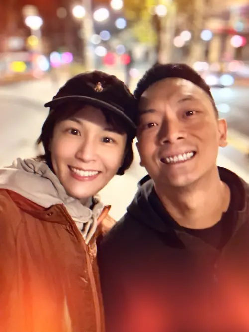 ▲曾沛慈（左）和老公孫立衡結婚約4年，私下甜蜜互動宛如偶像劇。（圖／曾沛慈臉書）