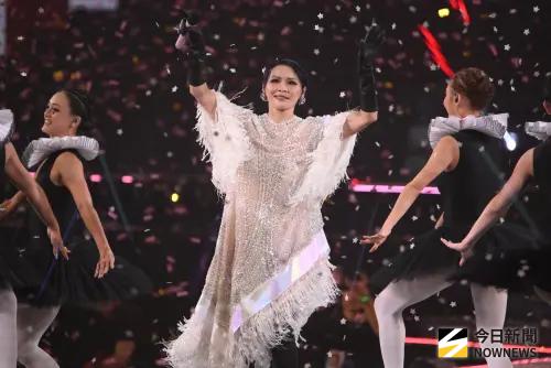 ▲周蕙是絕佳唱將，高音區域依舊能維持甜美的音色。（圖／記者林柏年攝影）