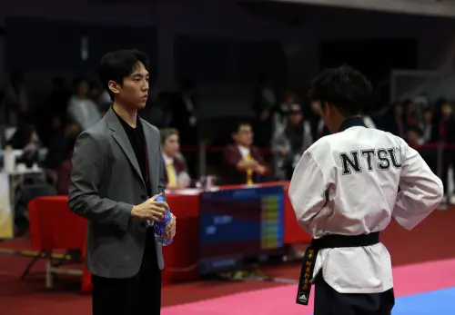 馬允中傳承跆拳道品勢金牌DNA　台灣一代名將現擔任國體大教練