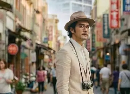 ▲有建商冒用金城武的照片做成廣告。（圖／翻攝自Threads）