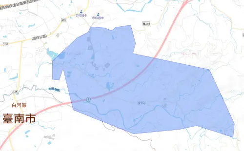 ▲嘉義縣4月28日停水影響範圍。（圖／台灣自來水公司）