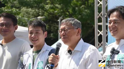▲傳出綠營將派立委沈伯洋選台北市長，前台北市長柯文哲聽聞後直喊「太精采了！」（圖／記者呂炯昌攝，2026.04.26）