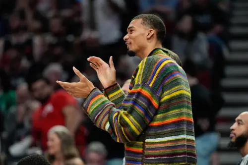 文班亞馬回歸倒數中！G4前列出賽成疑　隊友曝他受傷心態超成熟