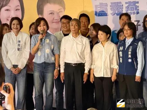 ▲國民黨高雄市長參選人柯志恩表示，高雄跟台中可以彼此學習，未來會持續向市民闡述政見。(圖／記者郭俊暉攝,2026.04.26)