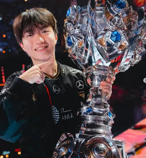 ▲Keria在2021 年加入T1之後，5年間已幫助隊伍拿下3 座S賽冠軍頭銜與1次亞軍。（圖／IG@keria_minseok）