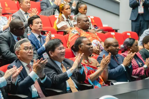 ▲林佳龍強調，台灣與友邦推動的榮邦計畫，讓「台灣模式」在國際間成為典範。（圖／林佳龍臉書）