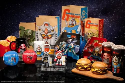 ▲麥當勞重磅聯名日本《機動戰士鋼彈》。（圖／麥當勞提供）