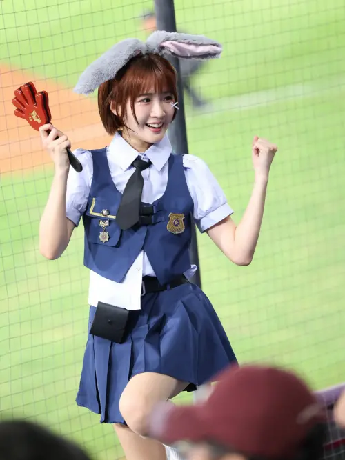 ▲沈珈妤是樂天隊上的二次元少女，熱愛Cosplay。（圖／樂天桃猿提供）