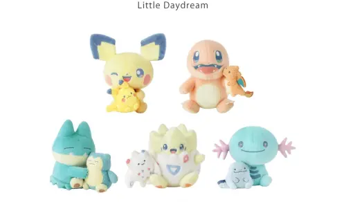 寶可夢中心5月新品36款來了！超可愛皮丘玩偶、尾立擺鐘5/1開賣