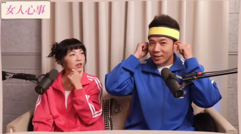 ▲香蕉哥哥（右）與草莓姐姐（左）登上《陶晶瑩女人心事》，親揭兒童台藝名真相，香蕉哥哥自爆因為自己年輕時長得像猴子，而米可白叫葡萄竟是因膚色。（圖／YouTube@fun4797）