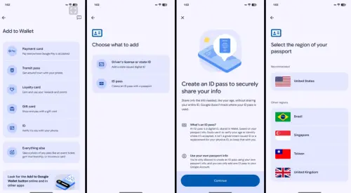 ▲Google錢包加入護照步驟。（圖／9to5google）