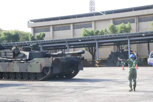 ▲108輛M1A2T戰車全數完成交運。（圖／陸軍司令部提供）
