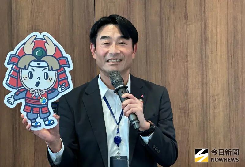    ▲明台產險董事長矢持健一郎宣布，啟動以「AI 轉型」、「數位深化」與「永續治理」為核心的三軸驅動策略。（圖／記者顏真真攝）  