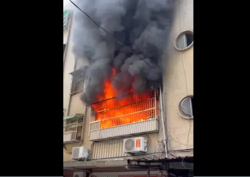 快訊／龜山公寓惡火奪命！整層遭烈火吞噬　38歲女救出已無呼吸