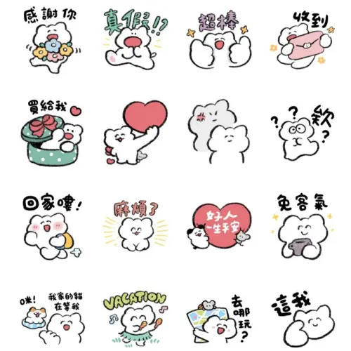 ▲LINE免費貼圖「LINE購物夯話題 × EFFY」。（圖／取自LINE）