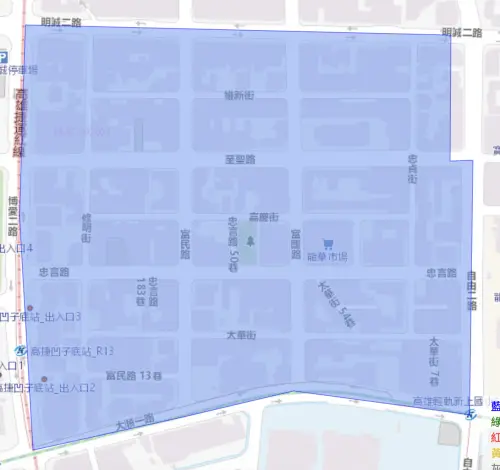 ▲▼4/29高雄市停水範圍一次看。（圖／台灣自來水公司water.gov.tw/）