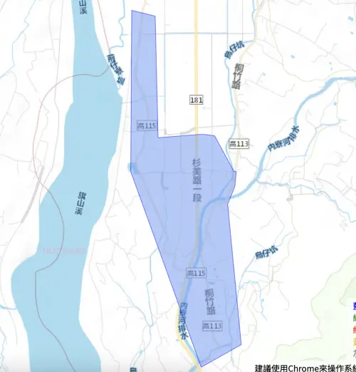 ▲4/29高雄市停水範圍一次看。（圖／台灣自來水公司water.gov.tw/）
