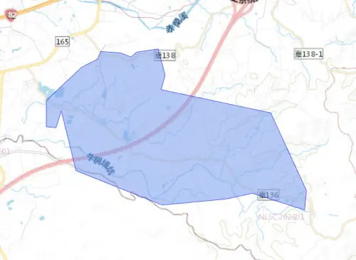 ▲4/29嘉義縣停水範圍一次看。（圖／台灣自來水公司water.gov.tw/）