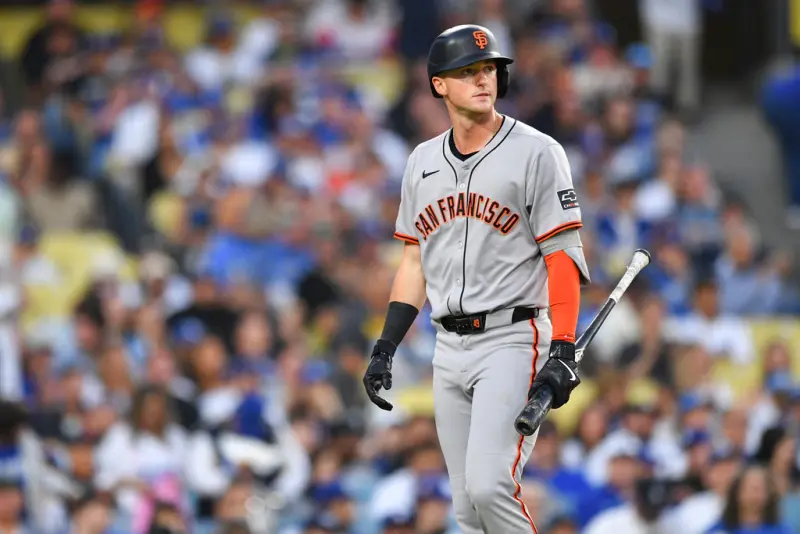 ▲道奇球團今（29）日正式宣布，與多倫多藍鳥達成協議，以金錢交易來28歲的工具人強打費茲傑羅（Tyler Fitzgerald）。（圖／美聯社／達志影像）