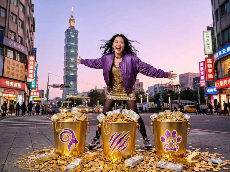 ▲霉運散開財神到！2026 進入九紫運關鍵期，特定 3 生肖將在 5 天內迎來黃金爆發期，享受被錢追著跑的快意人生。（示意圖／Gemini 製圖／NOWNEWS 監製）