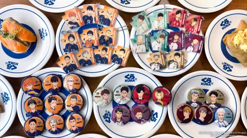 藏壽司聯名《排球少年!!》！推40款角色扭蛋　滿額送卡夾、馬克杯