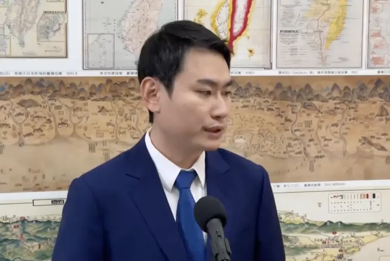 ▲民進黨立委陳冠廷呼籲國民黨青壯派，做該做的事。（圖／翻攝畫面）