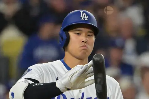 ▲大谷翔平今日擔任先發第1棒、指定打擊。本場五個打席皆未能敲出安打。（圖／路透／達志影像）