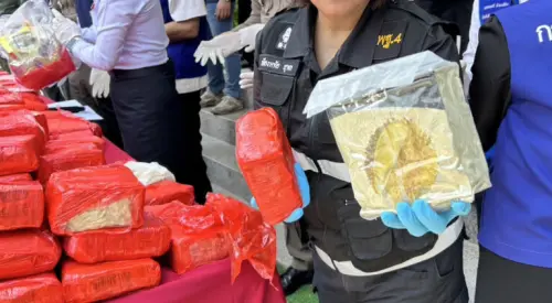 「榴槤乾」有毒！泰國查獲億元冰毒　毒梟利用湄公河寺廟當轉運站