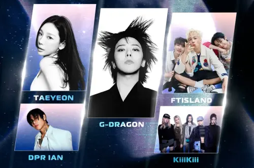 ▲G-Dragon（GD）、少女時代泰妍（太妍,TAEYEON）、FTISLAND、DPR IAN、KiiiKiii確定5月30日來台參加在高雄世運舉辦的韓流拼盤演唱會《K-SPARK in KAOHSIUNG》。（圖／寬魚國際）