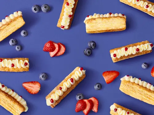 ▲「饗食天堂」聯名「beard papa's 鬍子爺爺」 推4款新甜點（圖／饗賓集團提供）