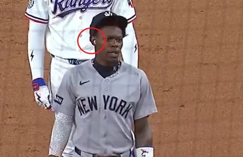 齊森姆為何戴AirPods上場？洋基球星又搞怪　真相曝光球迷全笑翻