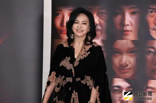 ▲田麗今日出席電影《腎上腺母侵》的記者會。（圖／記者朱永強攝）