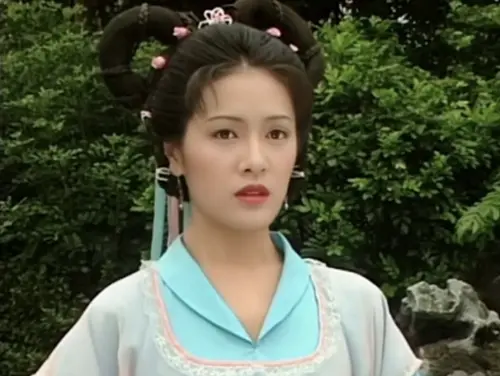 ▲向海嵐曾在TVB演過不少古裝大美人的角色，像是楊貴妃、陳圓圓等，招來酸民批評她的顏值不夠，甚至把她列為「最醜港姐」之一。（圖／摘自 八十年代香港電影吧 FB）