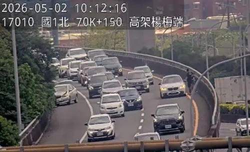 勞動節連假上午3追撞事故短暫回堵　下午12路段壅塞警示