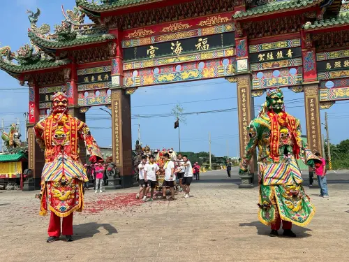 ▲王功福海宮香火傳承已有300年，成為漁民的守護神，也是台灣中部的信仰中心之一。（圖／王功福海宮臉書）