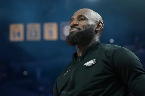 ▲在前鋒部分，最大的震撼彈莫過於詹姆斯（LeBron James）再次重返自由市場。（圖／美聯社／達志影像）