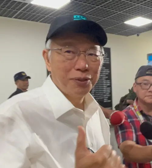 ▲民眾黨創黨主席柯文哲。（圖／記者呂炯昌攝）