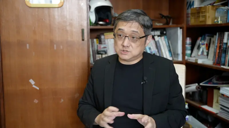    ▲中華經濟研究院綠色經濟研究中心副研究員陳中舜直指：「我國能源轉型政策走歪了，應重新檢視。」(圖／記者王郁勳攝）  