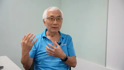 ▲台大地質系暨研究所教授宋聖榮，歸納我國現階段發展地熱的三大困境。（圖／記者王郁勳攝）