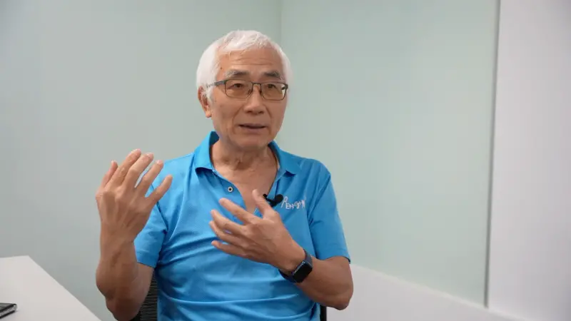    ▲台大地質系暨研究所教授宋聖榮，歸納我國現階段發展地熱的三大困境。（圖／記者王郁勳攝）  