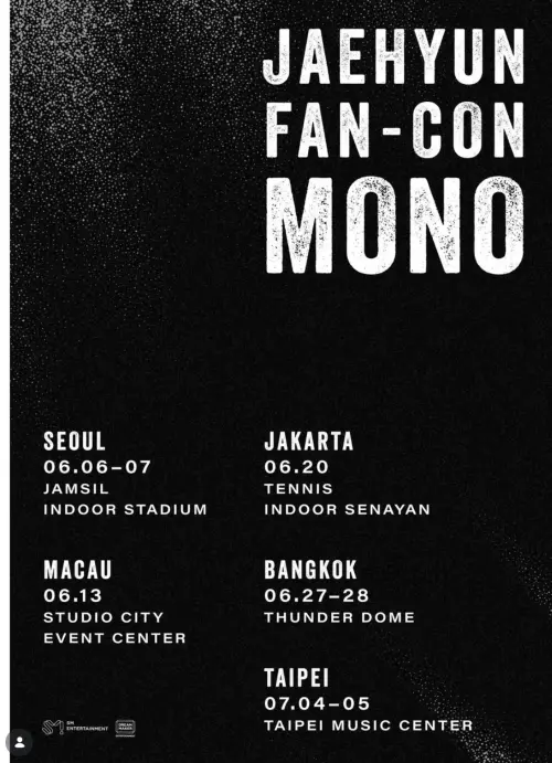▲鄭在玹剛退伍馬上宣布展開巡演。（圖／IG@nct）