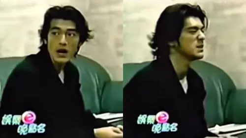 ▲▼金城武在休息室的沙發上打電玩，只見他眼神中住，雙手熟練地操作遊戲搖桿，表情豐富。（圖／翻攝自八大電視、Threads）