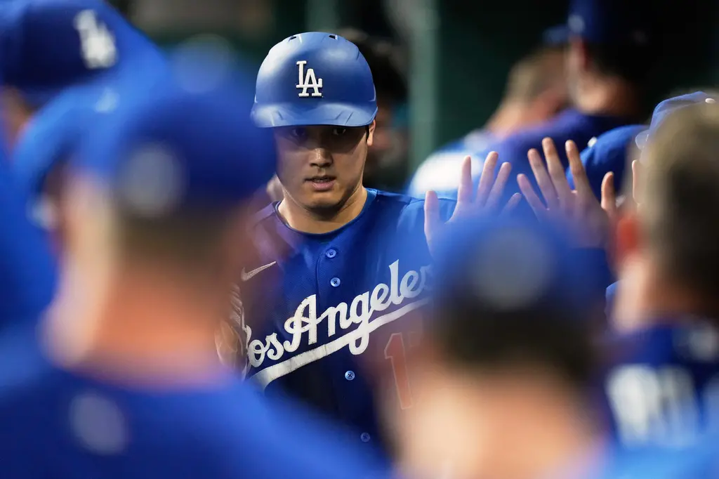▲大谷翔平的打擊手感持續冰冷，今日前4打席依然未能敲出安打，將連續無安打紀錄推至23打席，正式刷新其在天使隊時期所創下的職涯最慘紀錄。（圖／美聯社／達志影像）