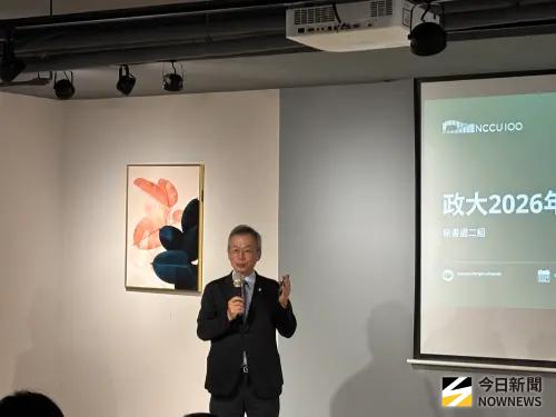 ▲政治大學校長李蔡彥。（圖／記者李青縈攝）