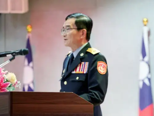 ▲海巡署署長張忠龍致詞。(圖／海巡署南部分署提供)